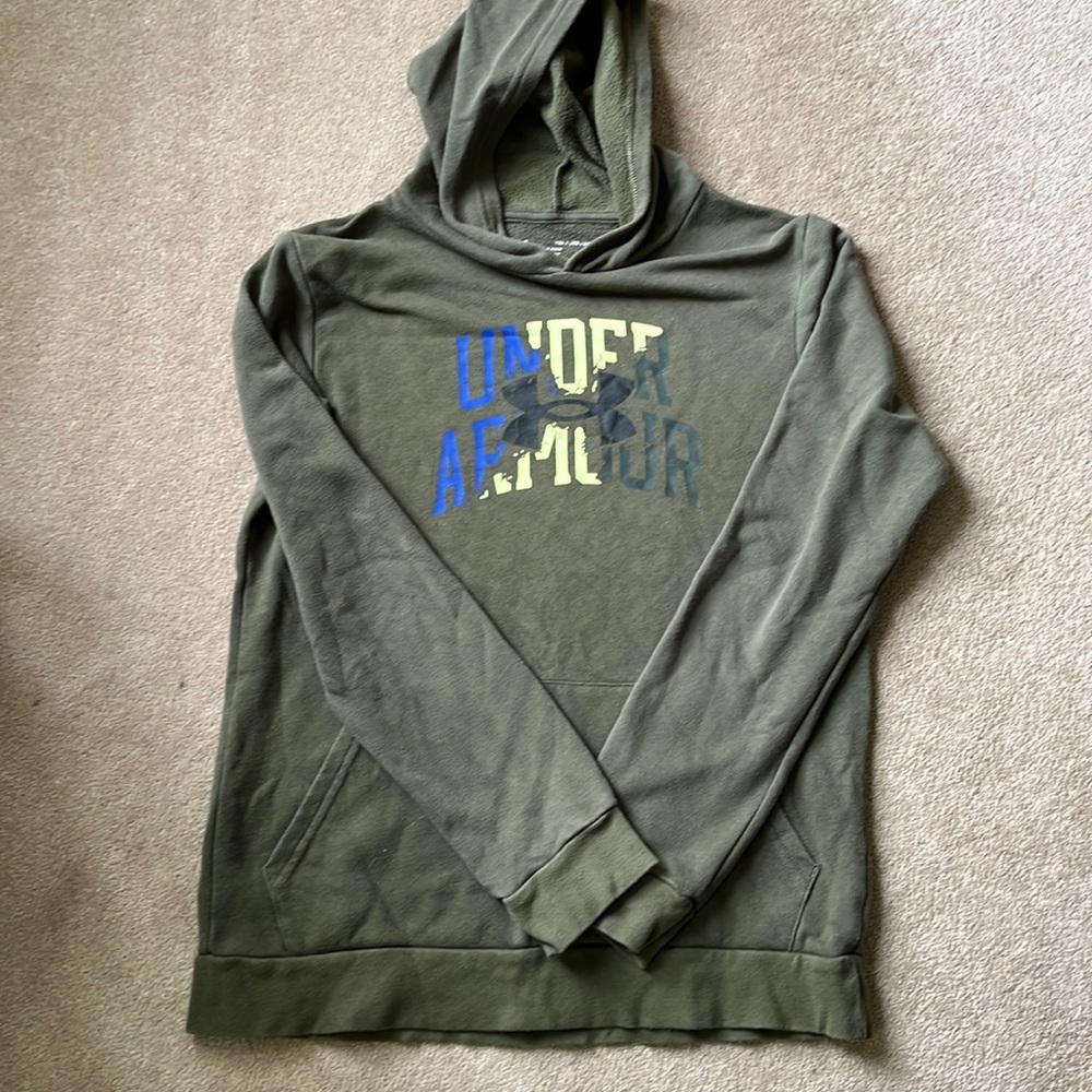 Under Armour hoodie.